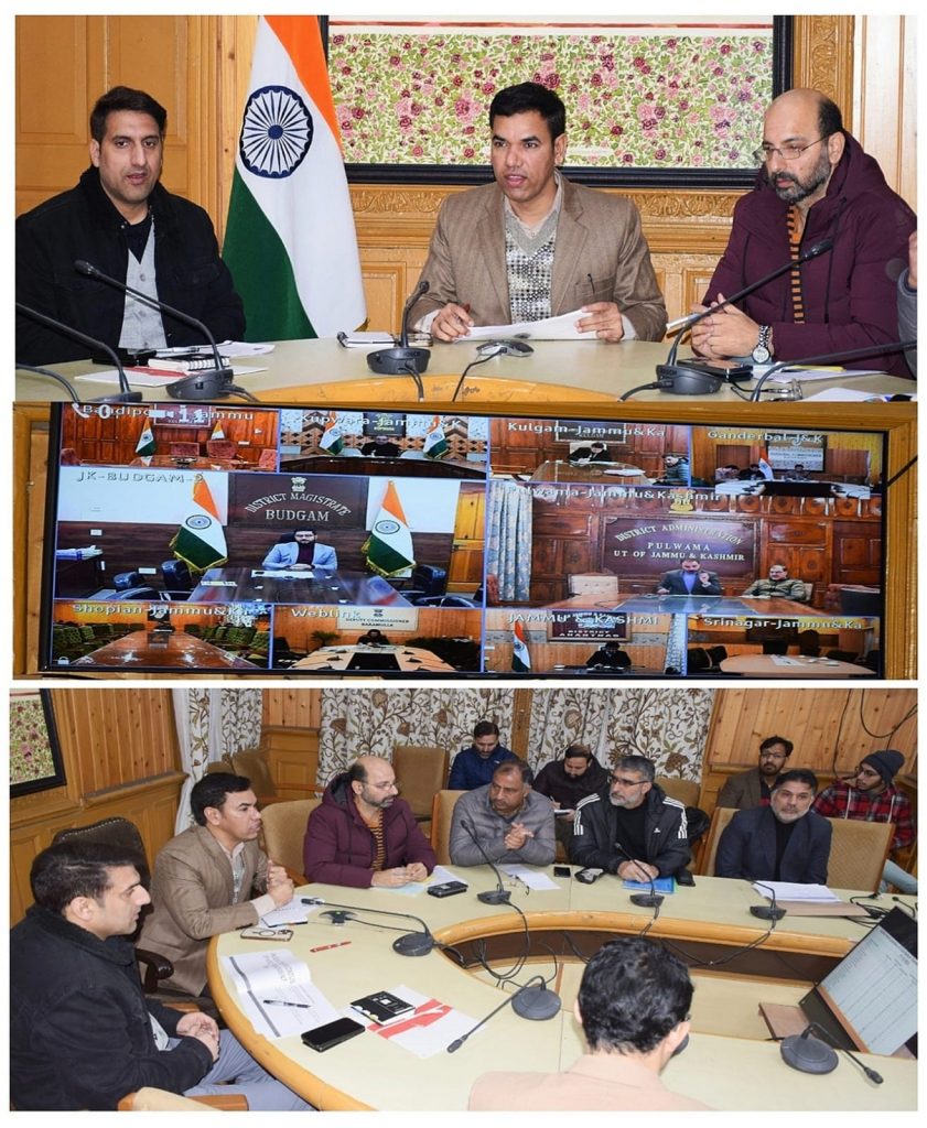 Div Com reviews Power scenario in Kashmir