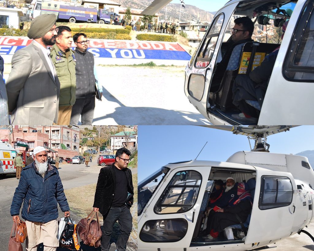 Doda-Jammu subsidised Helicopter Service takes flight