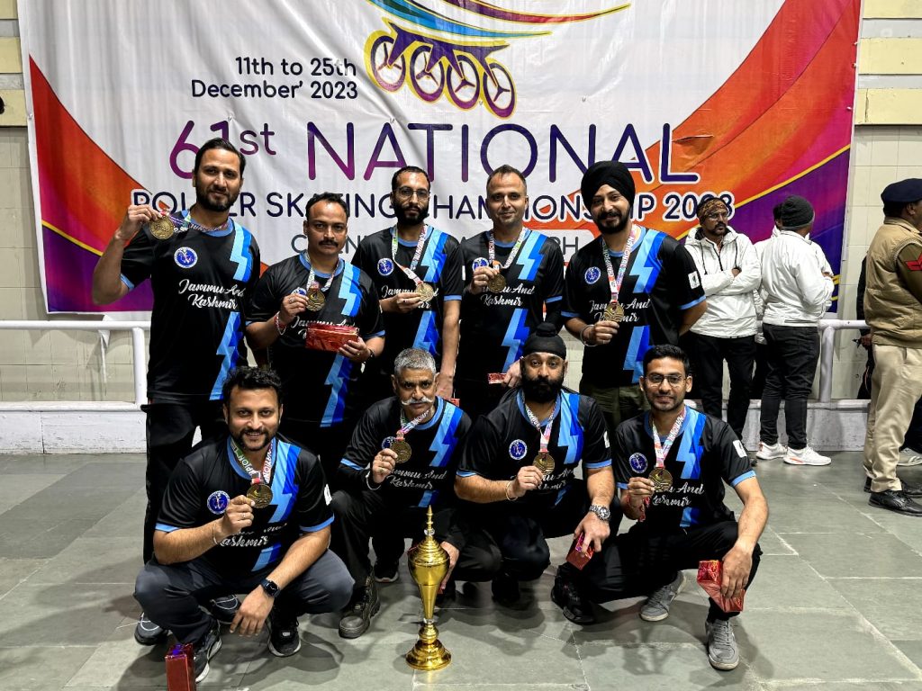 J&K Masters wins 5th gold in National Roller Skating championship