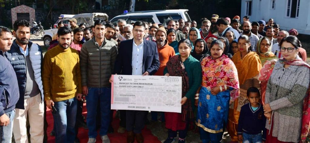 Rs 60 Lac Education Assistance provided to wards of construction workers in Rajouri