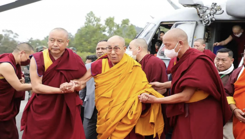 Dalai Lama arrives in Sikkim after 13 yrs