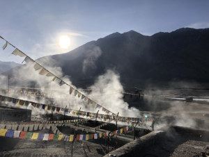  Sudden water surge in hot springs in Chumathang region, expert panel set up