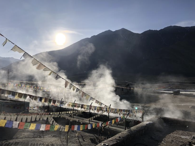 Sudden water surge in hot springs in Chumathang region, expert panel set up