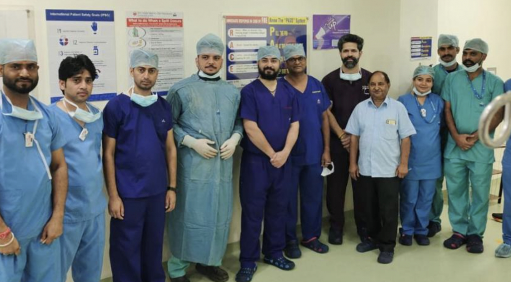 Dr Nikhil performs rare heart revival surgery at Narayana Hospital