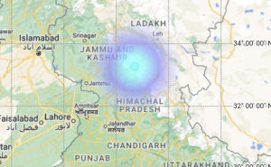 3.4 Magnitude Earthquake Hits Kishtwar