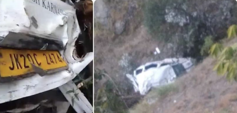 2 of marriage party dead, 13 others injured as vehicle falls into gorge in Reasi