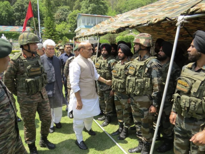 Rajnath Singh likely to visit Jammu on 27 Dec