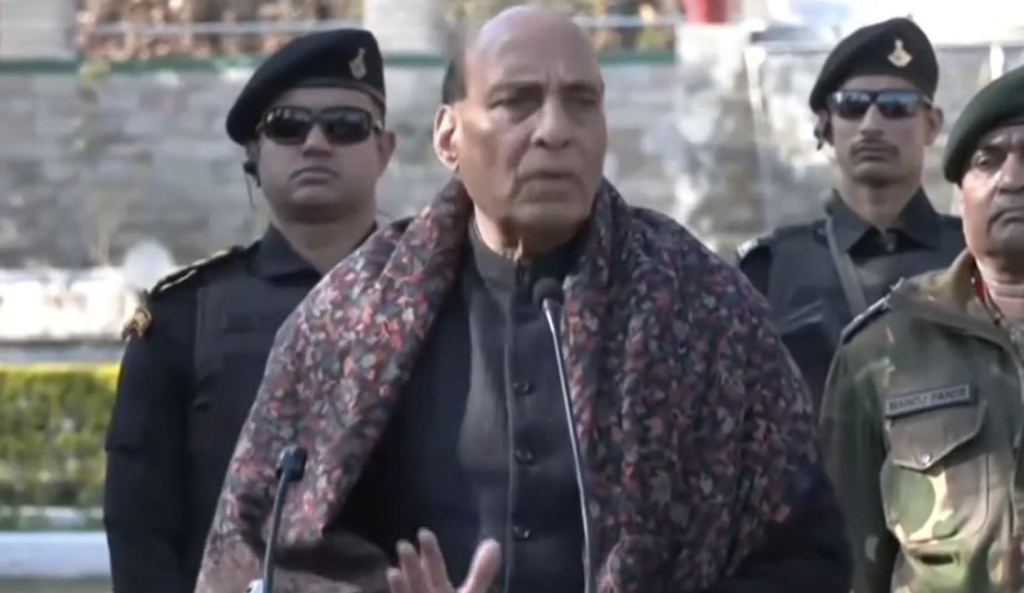 Confident Army Will Wipe Out Terrorism, Must Avoid ‘Mistakes’: Rajnath Singh In Jammu