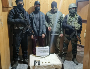 1 overground worker of LeT arrested from Sharkwara, arms and ammunition recovered