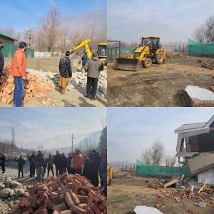  Massive demolition drive held in Kangan areas