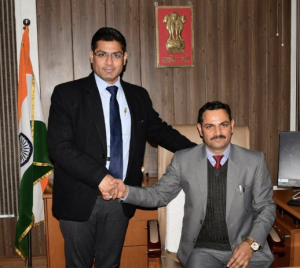  Om Prakash Bhagat takes over as DC Rajouri