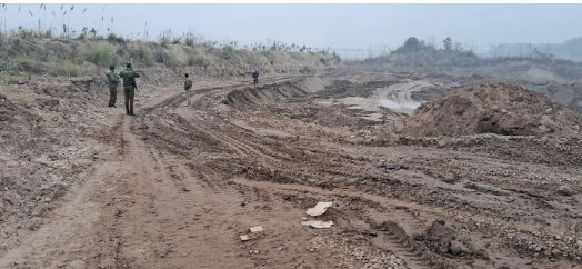 Over Rs 67 lac penalty imposed on 2 stone crushers for illegal mining in Ujh River