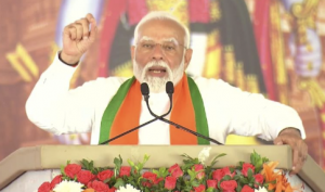 "LDF, UDF have history of scams, BJP has track record of fast-paced development": PM Modi 