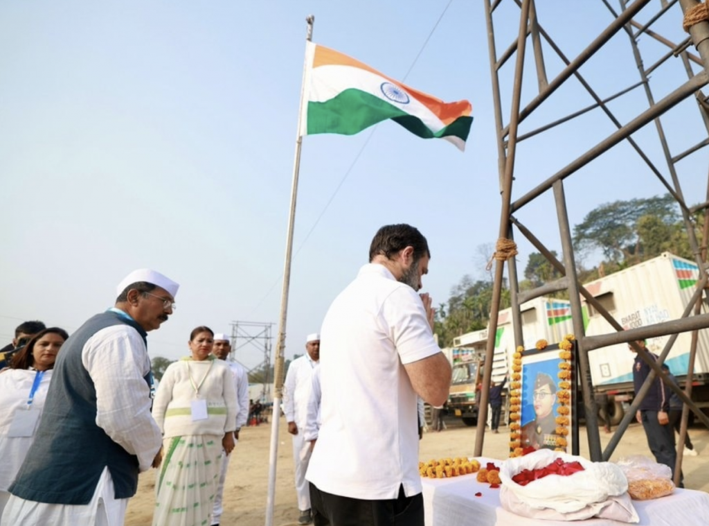 Rahul Gandhi pays tribute to Netaji Subhash Chandra Bose on his 127 birth anniversary