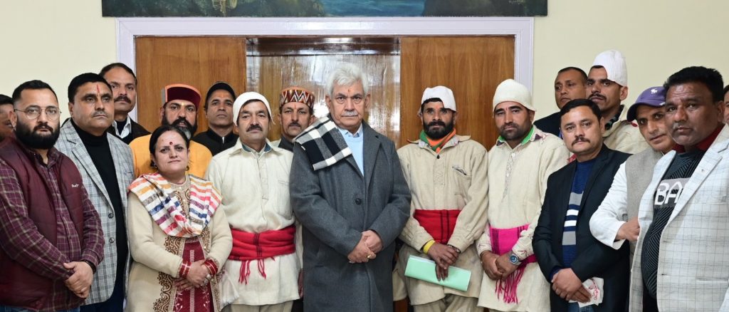 Efforts On To Create Inclusive, Equitable Society In J&K : LG Sinha