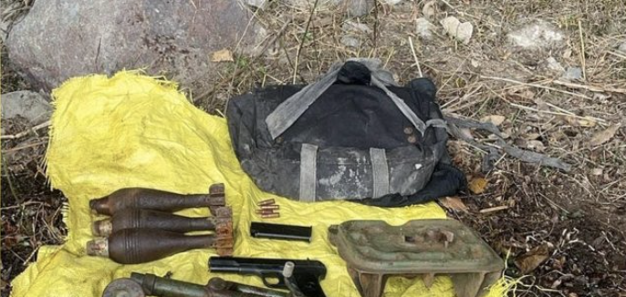 Mortar, Pistol Seized From Terrorist Hideout In Poonch