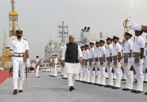 Rajnath Singh Commissions INS Sandhayak, Warns Pirates