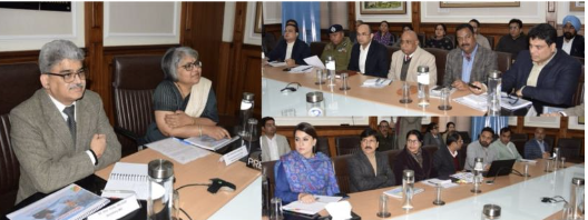 Union Secretary, CS co-chair Executive Committee level meeting to review preparations for Khelo India Winter Games 2024