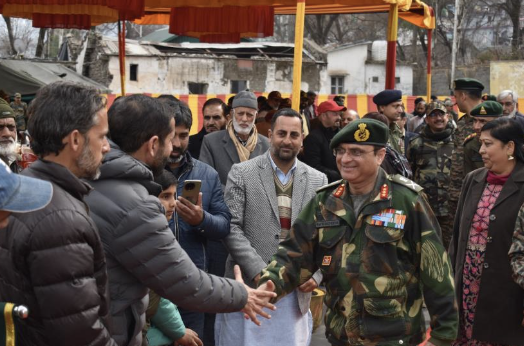 GOC White Knight Corps reaffirms peace and stability in Poonch, Rajouri