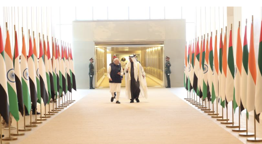 PM Modi arrives in Abu Dhabi to rousing welcome; to address ‘Ahlan Modi’ event today