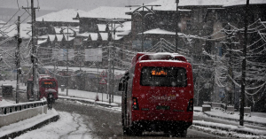 Night temperature records jump, MeT issues ‘yellow warning’ amid wet spell forecast in J&K