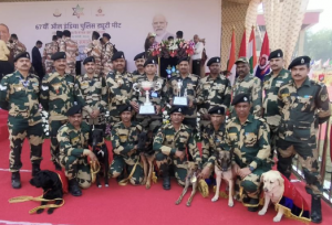 Indian dog belonging to BSF K9 unit creates history by winning first position at All India Police Duty Meet