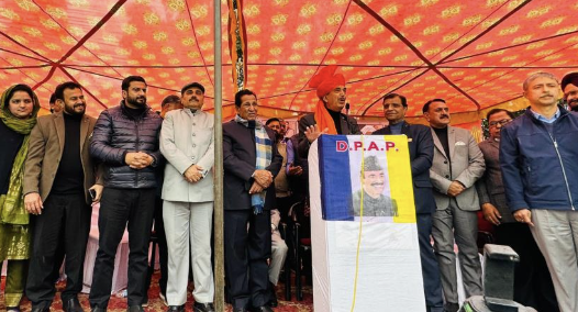 Azad promises land job right law in J&K