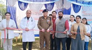 SSP Jammu inaugurates Free Health Checkup Camp at DPO