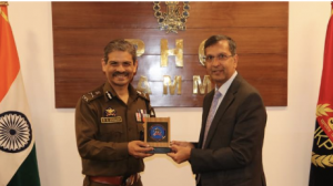 DG NIA pays visit to PHQ; interacts with DGP, other officers