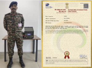 Army Major gets patent for multi target detonation device, inducted in Indian Army