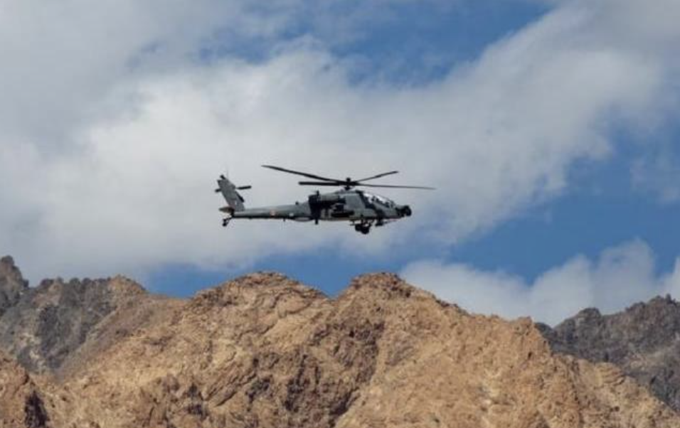 IAF helicopter makes emergency landing in Ladakh, pilots safe