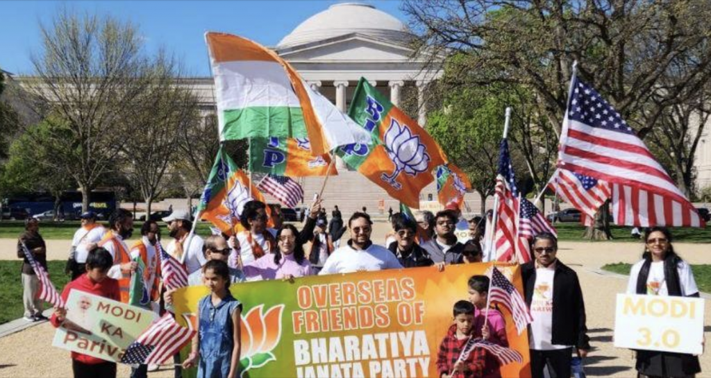 ‘Overseas Friends of BJP’ in US march in support of PM Modi’s re-election bid