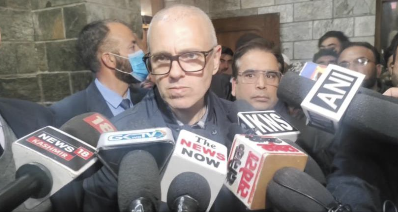 BJP didn’t leave ground, commanding situation from the back: Omar Abdullah