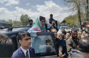 “Battle is to raise voice against our land being captured”: Mehbooba Mufti