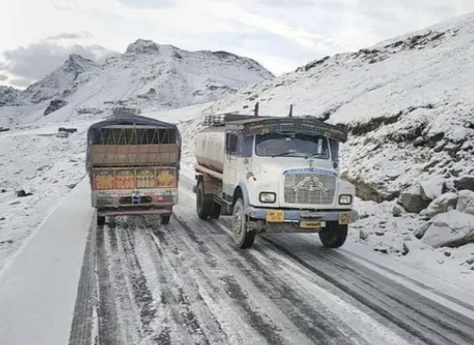 Ladakh: Leh-Manali National Highway reopens for traffic after 5 months