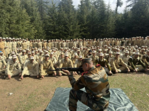 Indian Army conducts training for 1104 J&K Police officers, trainees in Doda
