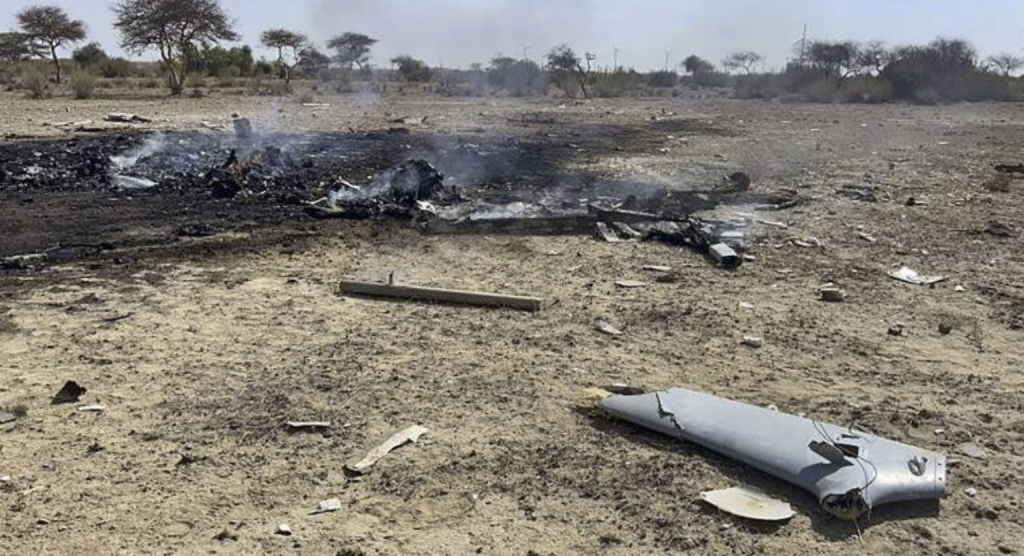 Remotely Piloted IAF Aircraft Crashes In Jaisalmer