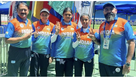 Archery World Cup: India women’s compound team wins gold