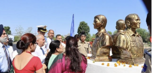 ‘Shaurya Smarak’ of three fallen Army officers unveiled in Jammu