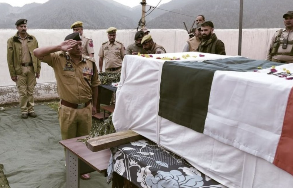 Slain VDG Member Laid To Rest Amid Rains; Leaves Behind Five Minor Daughters