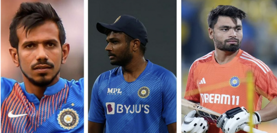 Samson, Chahal In; Gill, Rinku Among Reserves Of India’s T20 World Cup Squad