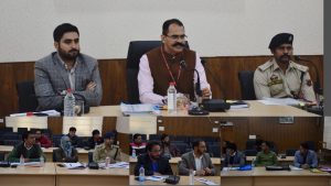 Lok Sabha Elections 2024  Expenditure Observer Baramulla PC reviews preparations in Budgam