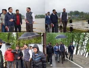 DC Pulwama reviews water flow situation; assesses flood response measures