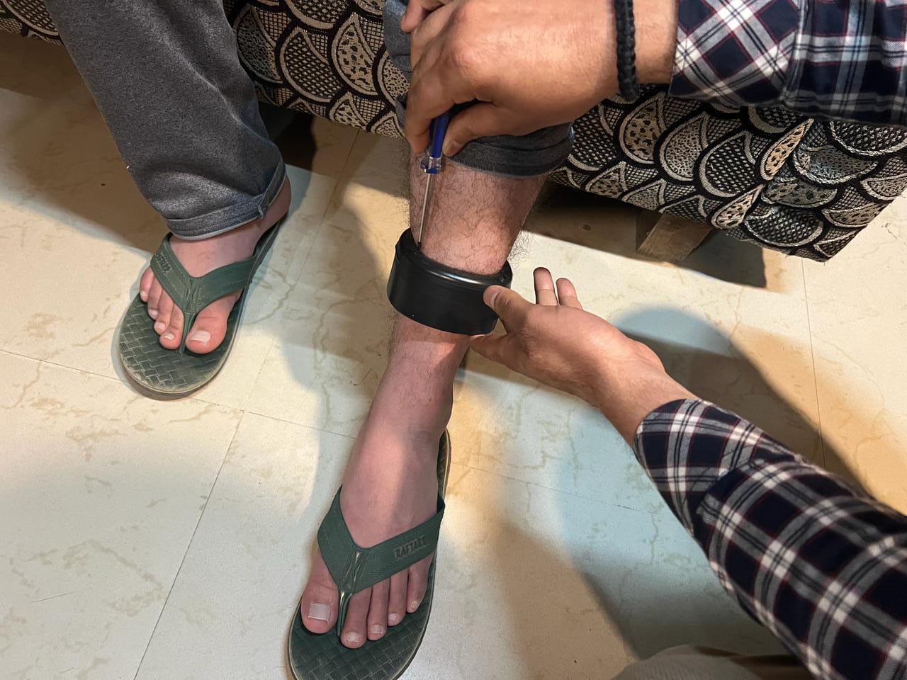 Police In Baramulla Introduces GPS Tracker Anklets To Monitor Bailed Out Criminals