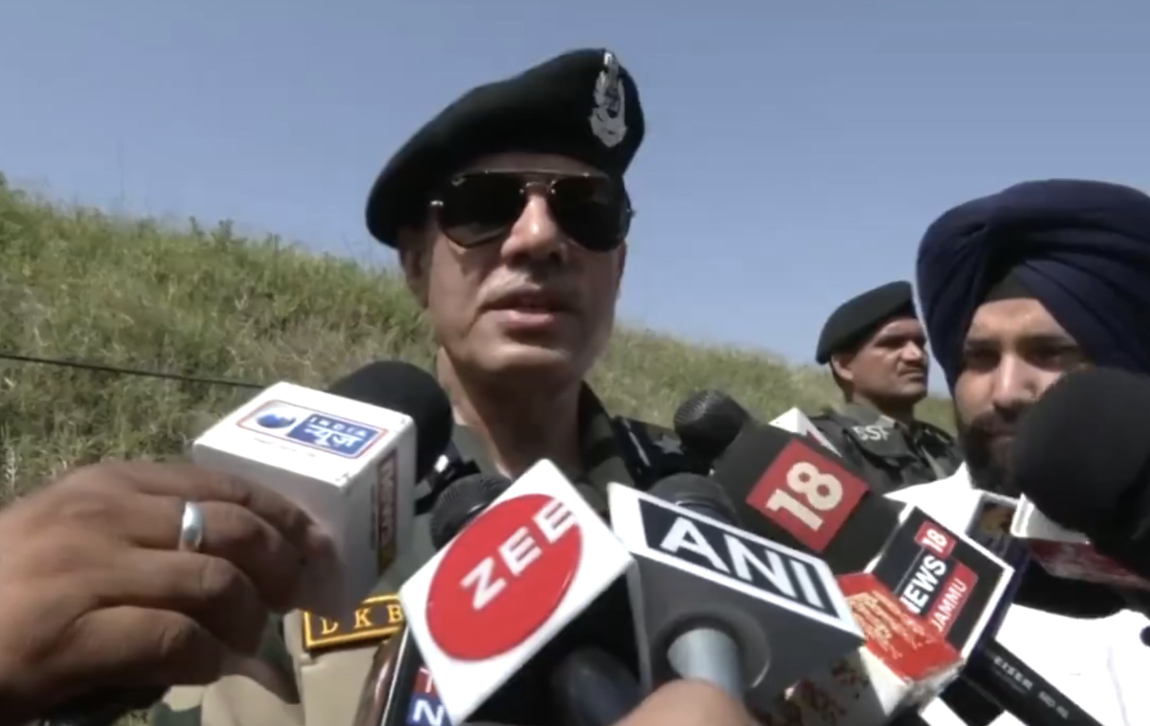Intruder Might Have Been Sent To Test Troops’ Alertness: BSF IG On Infiltration Bid In J&K