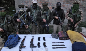 Security forces Neutralize Terrorist hideout in Bandipora