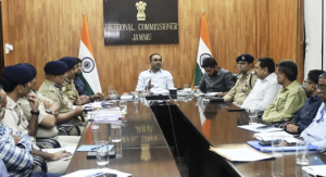 Div Com discusses issues of Traffic management, Regulation in Jammu Division