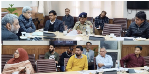 Ramban land subsidence: Chief Secretary reviews relief, rehab measures taken for victims
