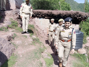 SSP Reasi Mohita Sharma Conducted Inspection Of Police Post Thanole, Arnas