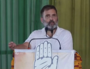 BJP, RSS want to change Constitution, this election is aimed at saving it: Rahul Gandhi